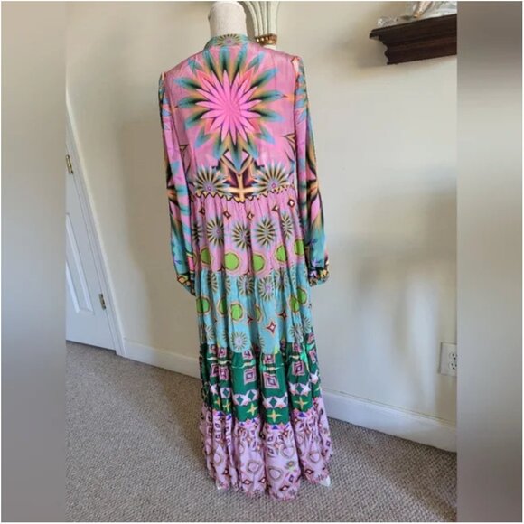 Anthropologie Button Down Maxi Dress size XS - Picture 6 of 10